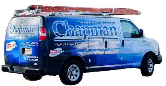 Chapman Heating, Air Conditioning & Plumbing Truck